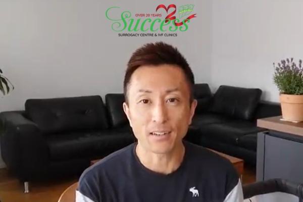Video testimonianza di una cliente giapponese del Success Surrogacy Center.